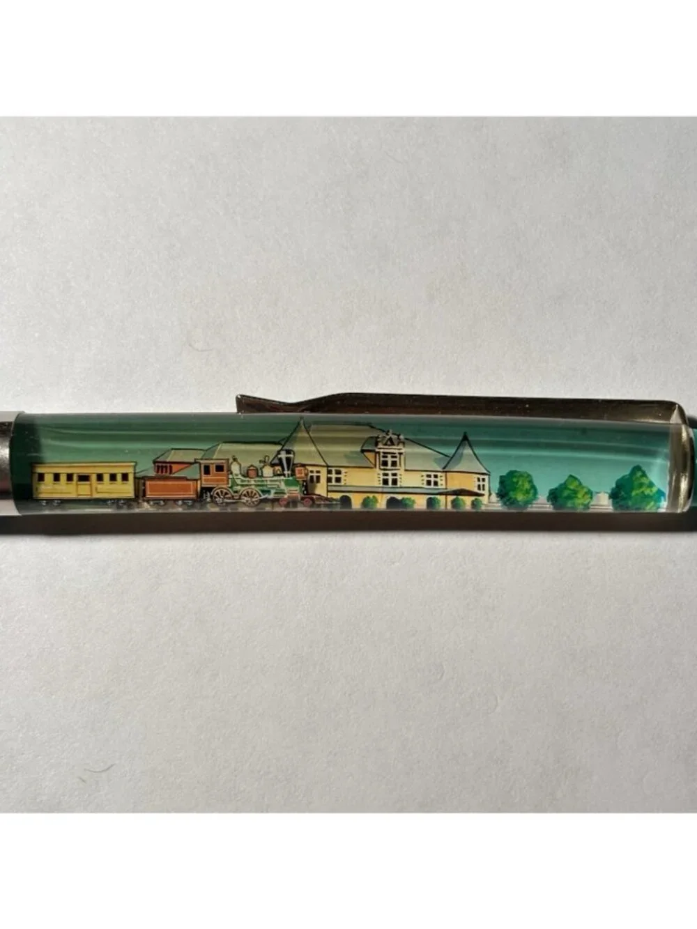 The Depot Duluth Minnesota Floaty Pen Steam Engine Train Moves Station Vintage